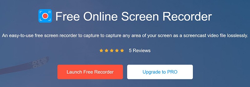 Launch free recorder