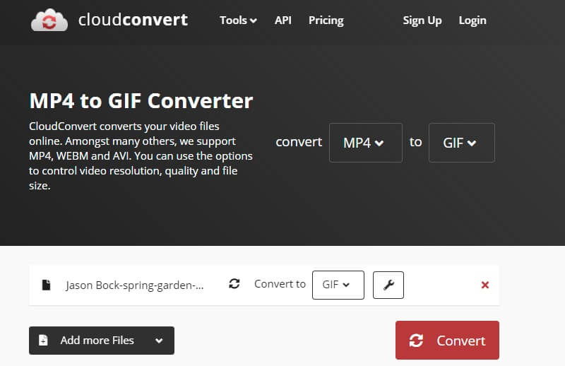 Конвертировать mp4 в gif. Cloud Converter. CLOUDCONVERT. CLOUDCONVERT API.