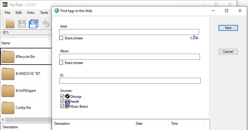 video metadata editor