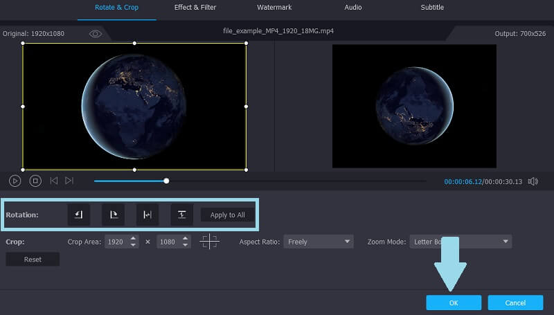 Vidmore VC Rotate Video