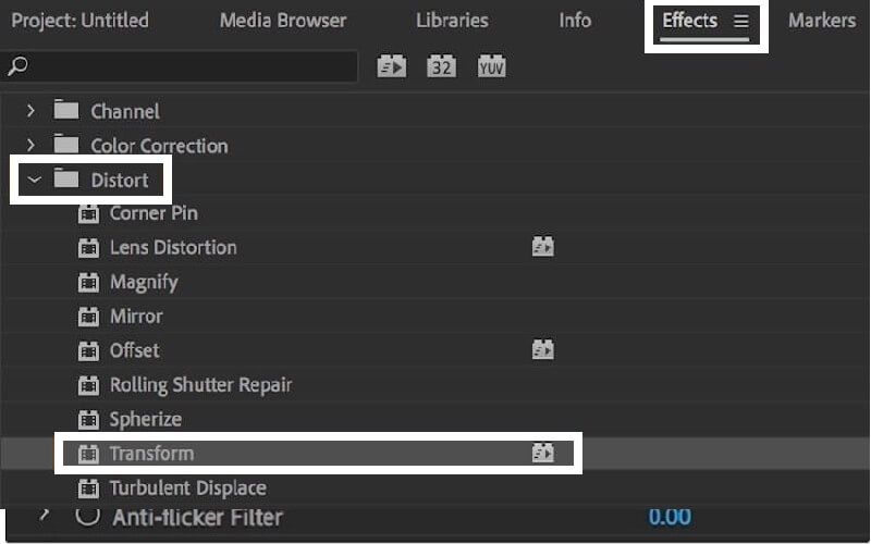 Adobe Edit Video Come capovolgere i video in Premiere