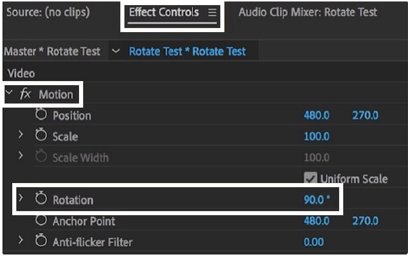 Adobe Edit Video 如何在 Premiere 中旋轉視頻