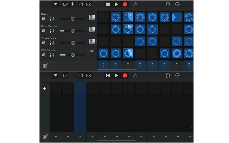 Garage Band Interface MP3 -leikkuri