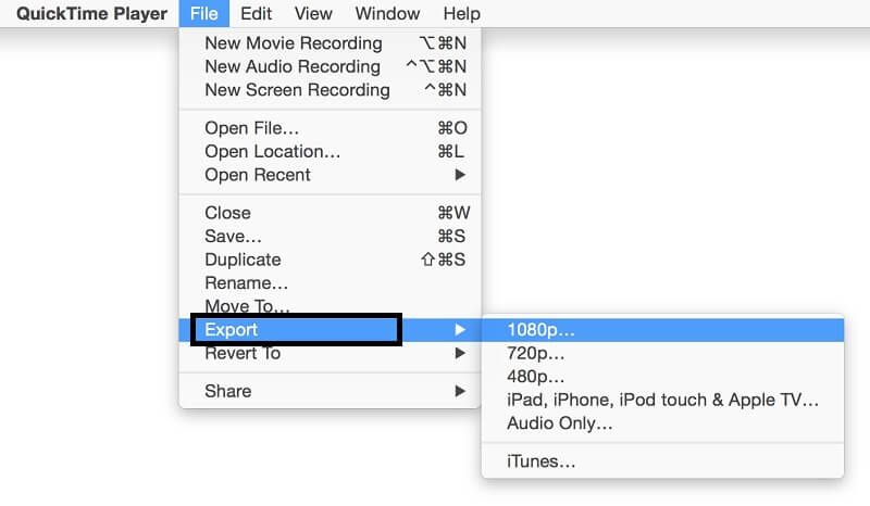 QuickTime เปลี่ยนรูปแบบวิดีโอพลิก แปลงวิดีโอ