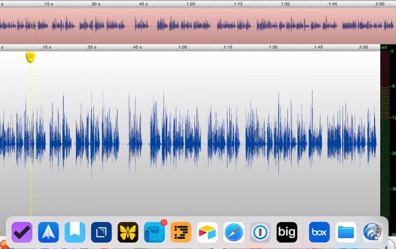 TwistedWave Audio Editor Interface Audio Trimmer