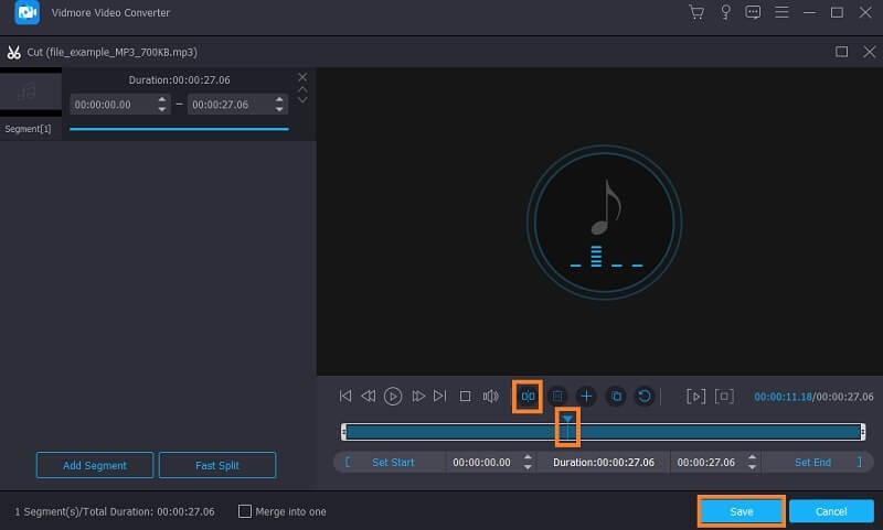 Vidmore Vc Cut Muzieksnijder