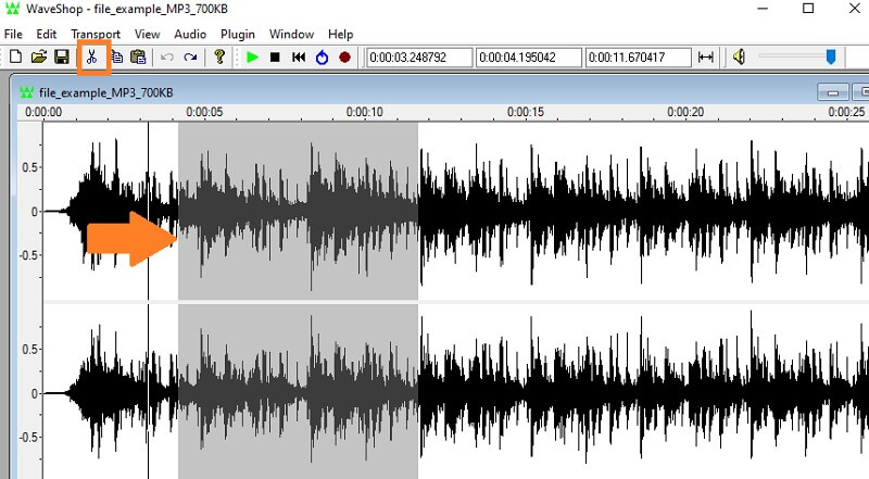 WaveShop 界面音樂切割器