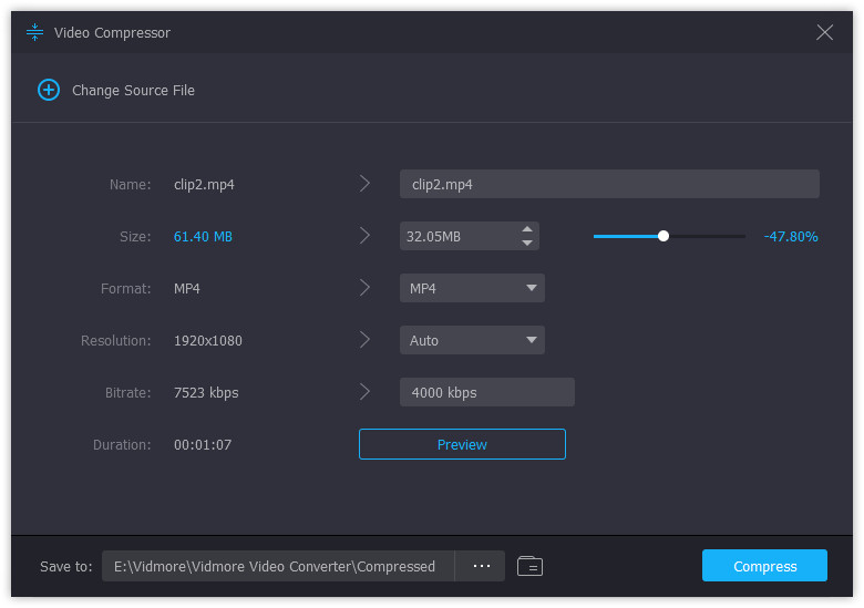 Ajustar configuración