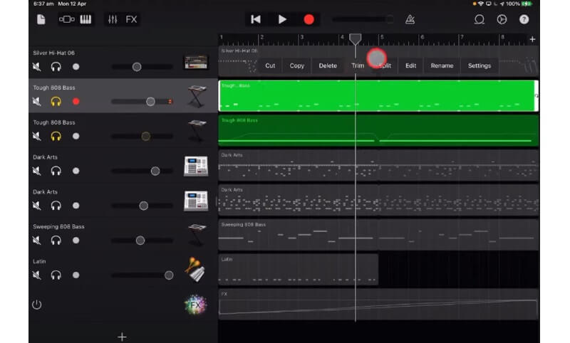 Garageband айфон рингтон