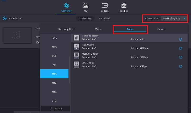 Vidmore Vc Pilih Format Membuat Nada Dering Untuk iPhone