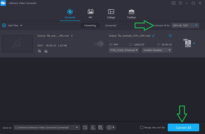 Vidmore vc Startprocess