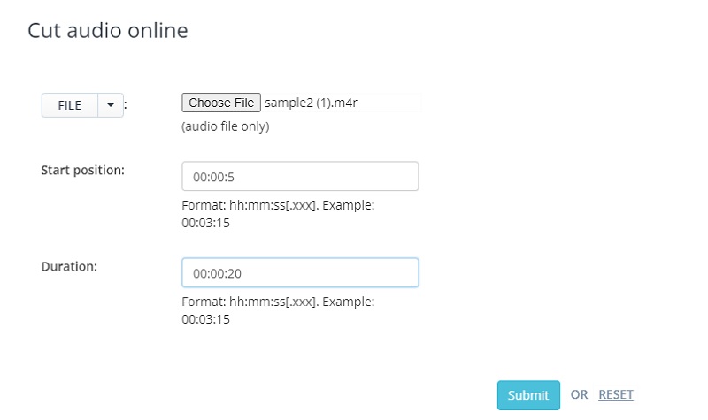 Aconvert Cut M4R File