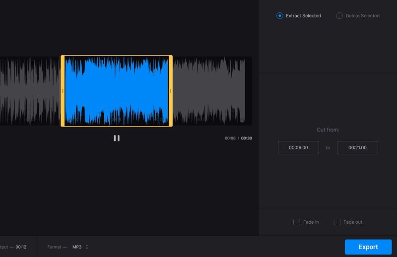 Clideo แก้ไขไฟล์ M4R