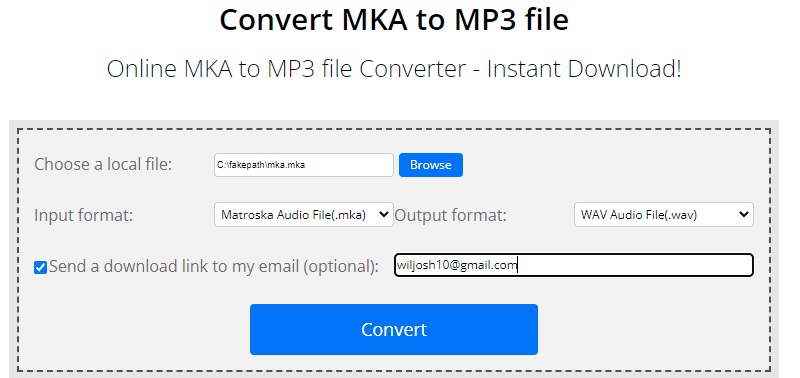 Convertfiles Conversion Interface