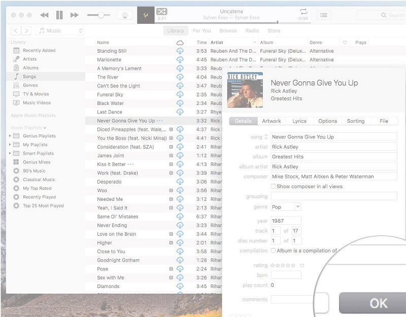 Edit Metadata M4V Di iTunes