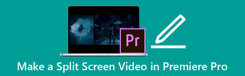 צור Premiere Pro למסך מפוצל