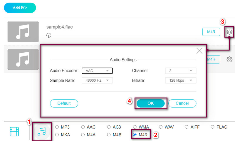 Saída de modificação gratuita de Vidmore