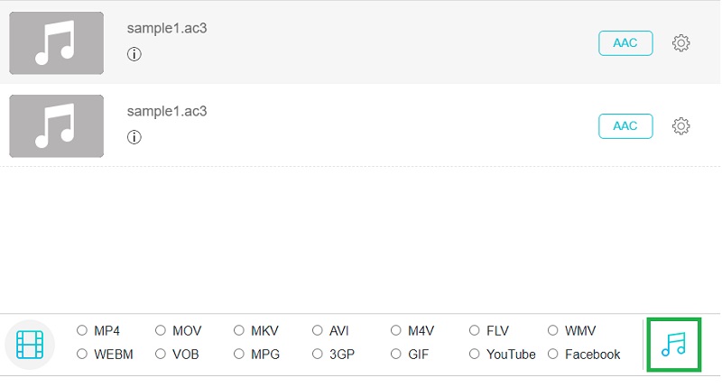 Vidmore Free Select Output Format