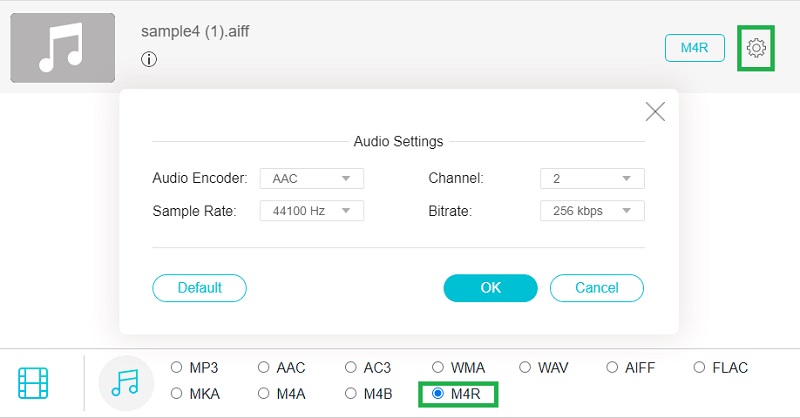 Vidmore Free Select Output Formats