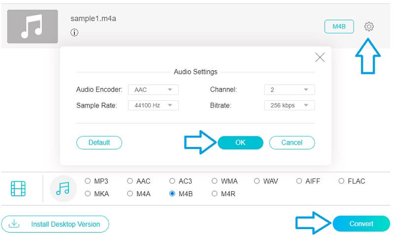 Vidmore FVC Convertir archivo M4A