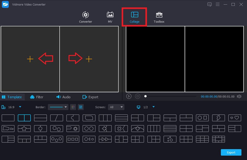 Vidmore para adicionar arquivo