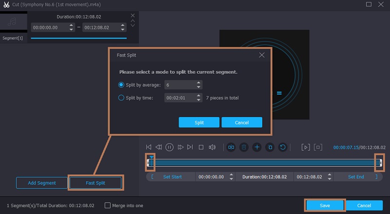 Vidmore VC Modifica file M4A