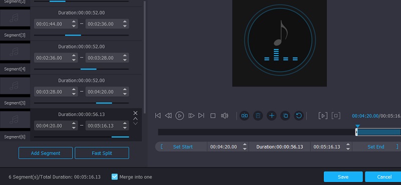 Vidmore VC Merge Multiple Tracls