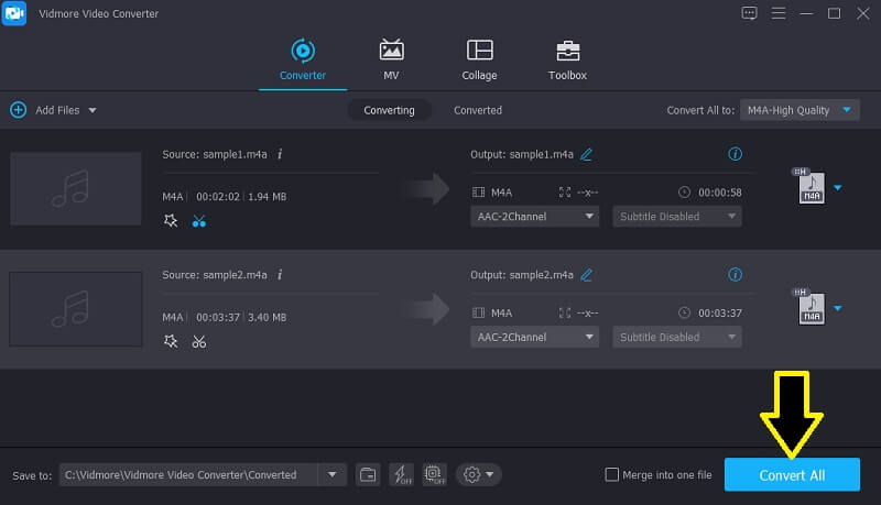 Vidmore VC บันทึกการตัด