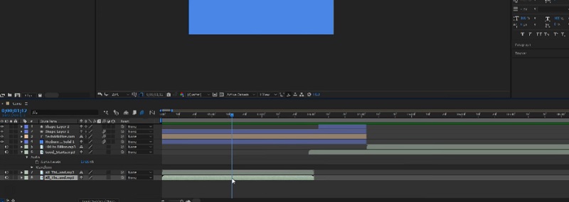 Adobe After Effects Audio bewerken