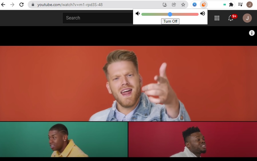 Extensión de refuerzo de volumen de Chrome