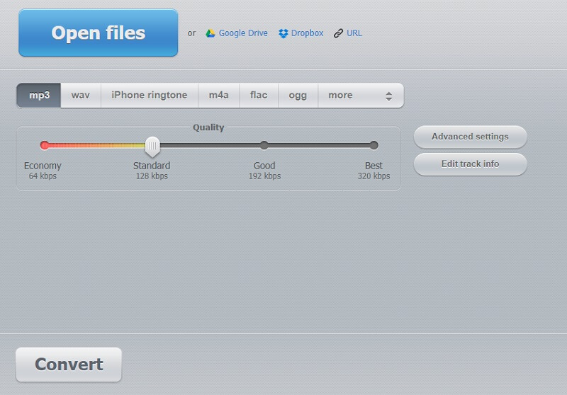 Komprimera M4A Audio Converter