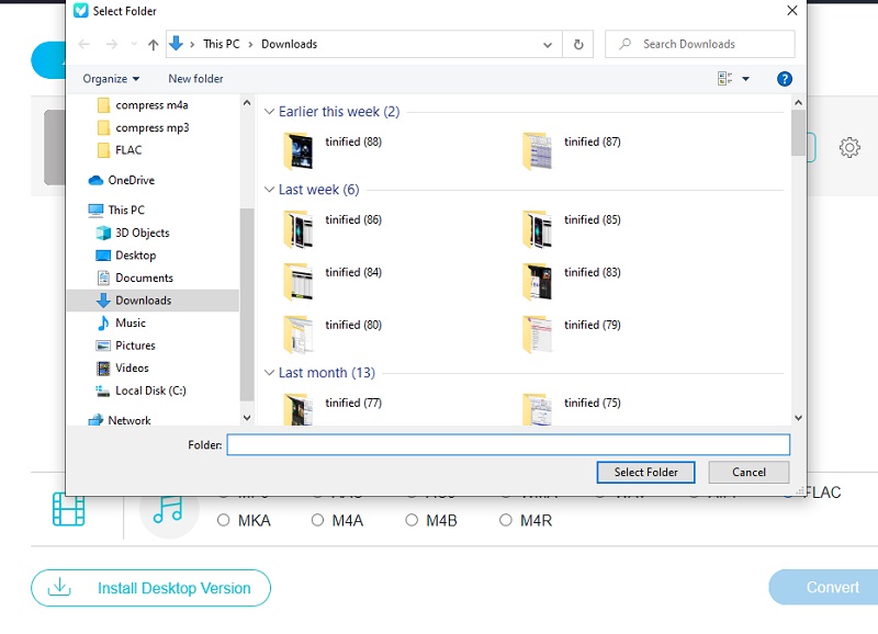 Convert FLAC Files Online Vidmore