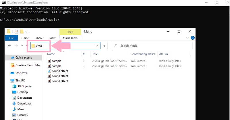 FFMPEG เรียกใช้ CMD