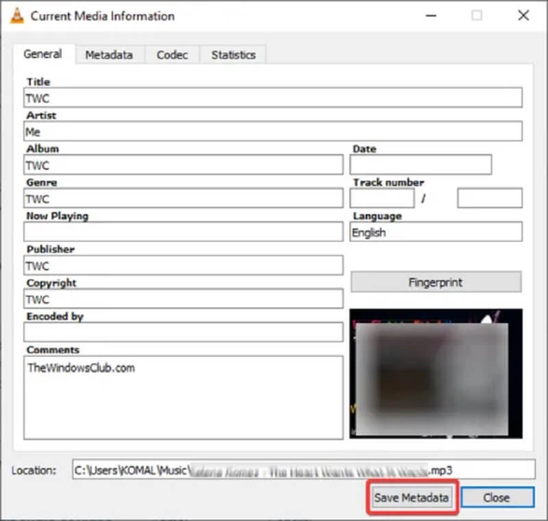 mp4 video metadata editor windows