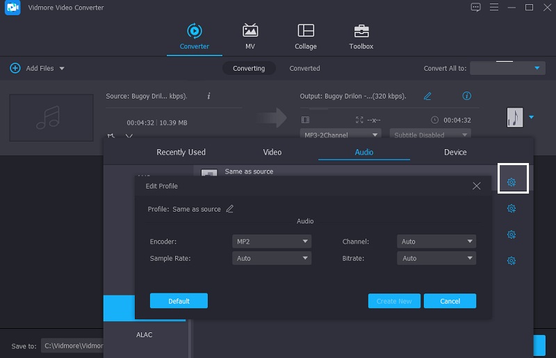 Navegar configuración