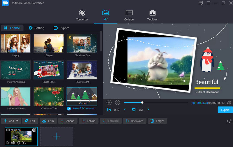 vidmore video editor