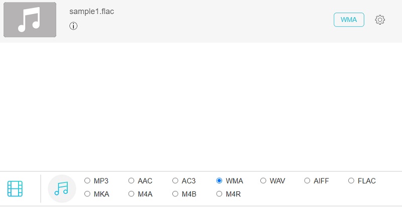 Vidmore Besplatno dodavanje FLAC datoteke