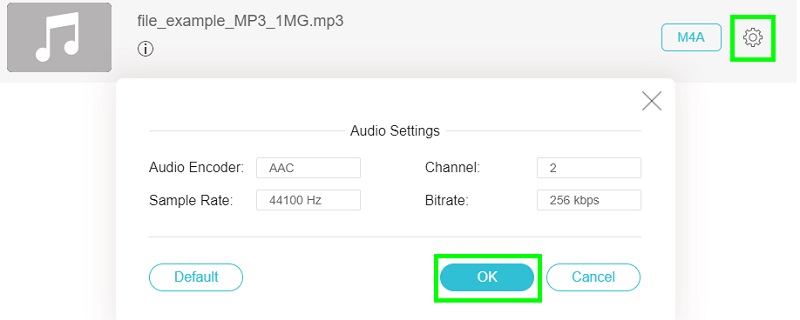 Parameter Edit Percuma Vidmore