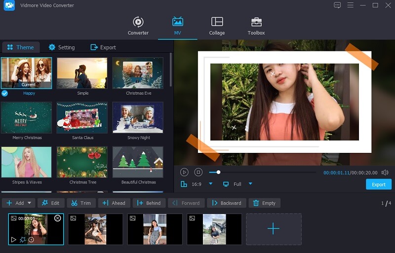 اختر Theme On Images Vidmore