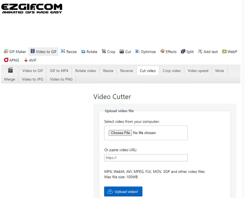 Online Video Cutter – Trim Your Videos for Free: MP4, MOV, AVI, GIF