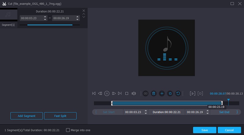 H264 Dosyasını Kırp Vidmore