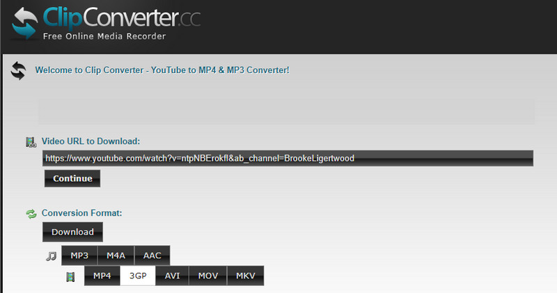 ClipConverter Interface