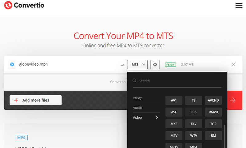 Convertio Conversion Task