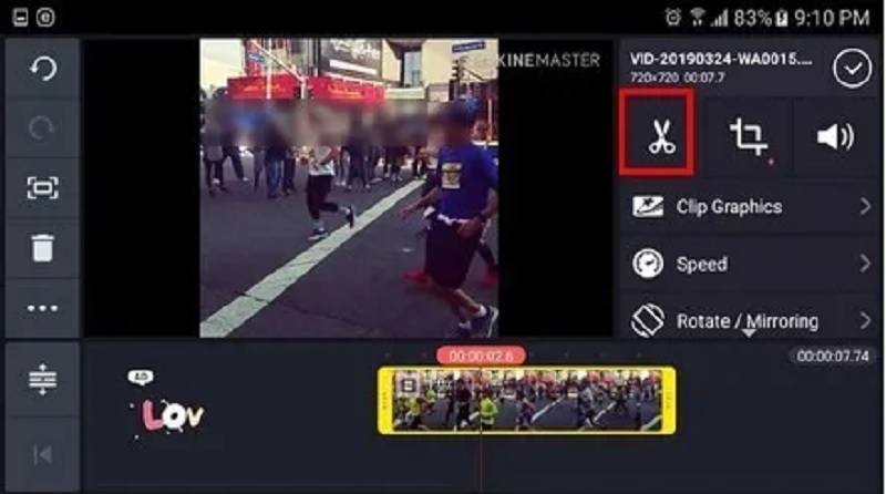 How To Trim Video Android KineMaster