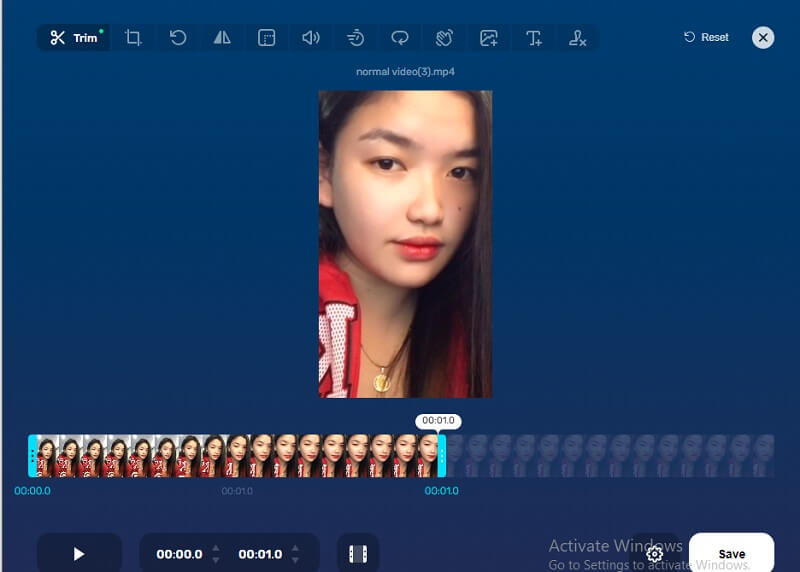 Cắt video 123apps