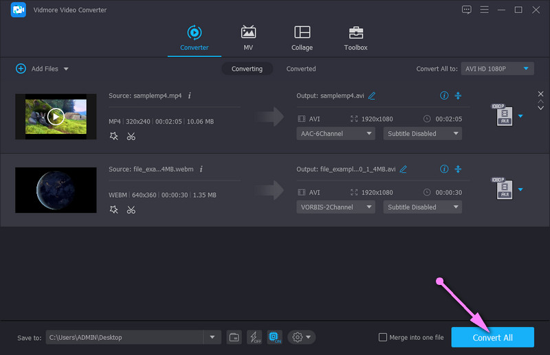 Vidmore Convert Files