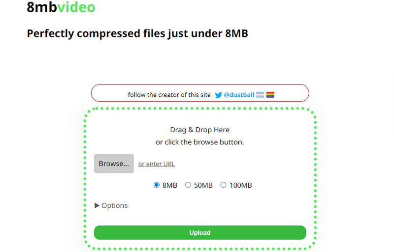 8MB kompressorgrænseflade