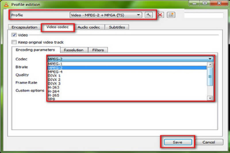 Converter MKV para MPEG VLC