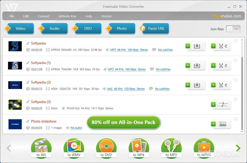 برنامج FreeMake Video Converter