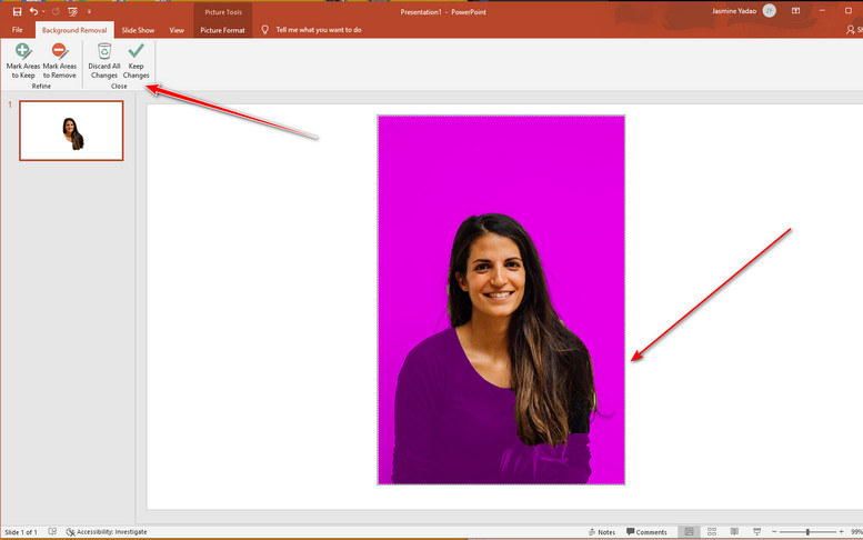 Как сделать изображение прозрачным в Microsoft PowerPoint